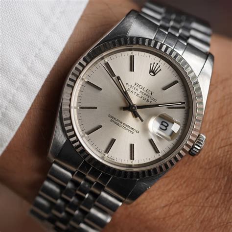 anno referenza 16234 rolex|Rolex Datejust 36 Ref.16234 silver Dial (B+P1994 / LC100).